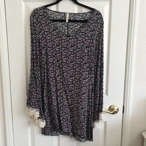 Orange Creek Floral Mini Dress